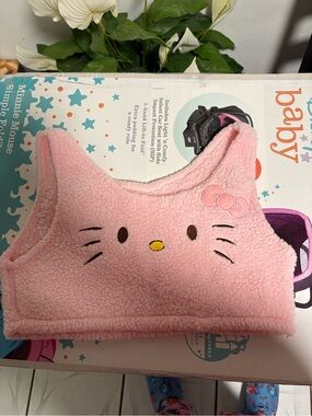 Hello Kitty Pink Plush Kids Vest